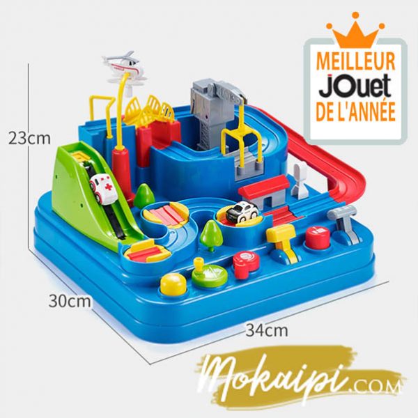 MON PETIT CIRCUIT Montessori Jeu de voitures éducatif