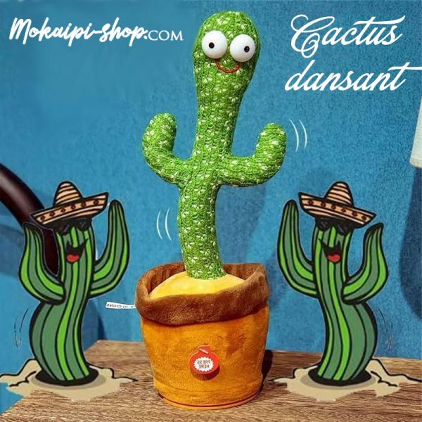 cactus qui danse peluche cactus dansant dancing cactus musique toy jouet 01