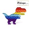 Dinosaure multicolore